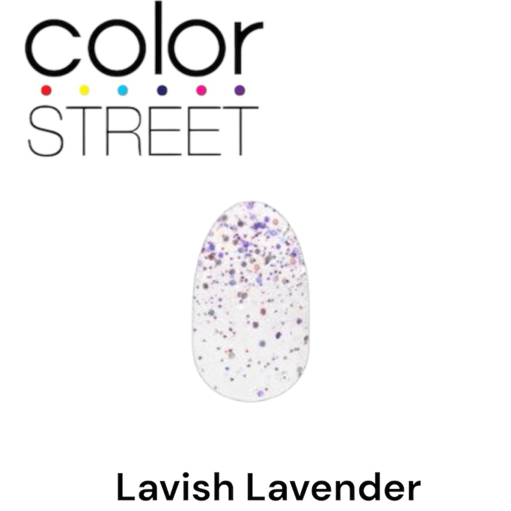 3 FOR $35: COLOR STREET Nail Strips - Lavish Lavender